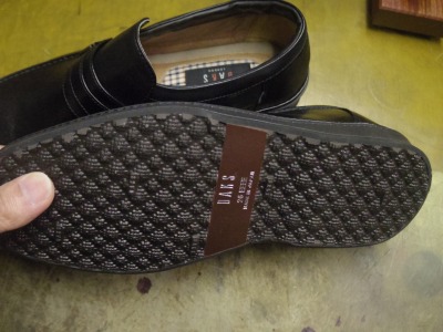 市販紳士靴　補高加工例 2-3