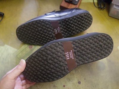 市販紳士靴　補高加工例 4-3