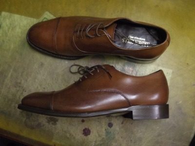 紳士靴　ハーフソール例 2-1