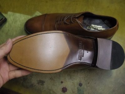 紳士靴　ハーフソール例 2-2