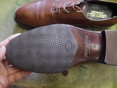 紳士靴　ハーフソール例 3-2