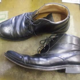 ソール貼り直し例