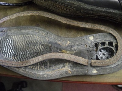 ソール貼り直し例 3-2