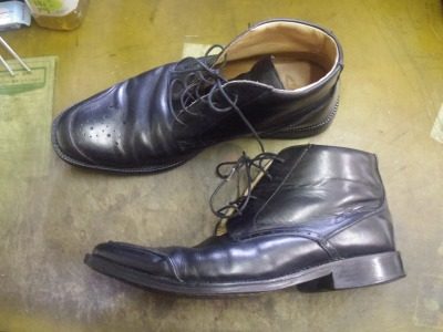 ソール貼り直し例 4-2