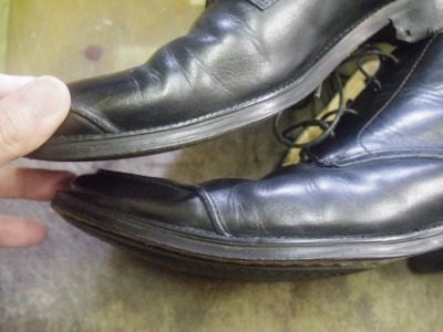 ソール貼り直し例 4-1