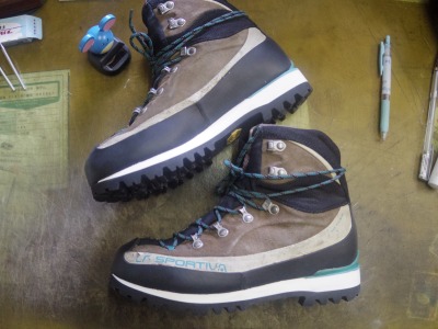 LA SPORTIVA ソール交換例 3-2