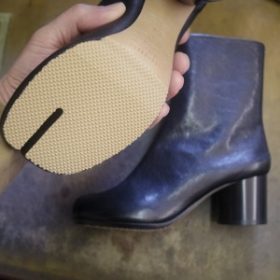 マルジェラ　ブーツ　ハーフソール例