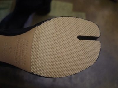 マルジェラ　ブーツ　ハーフソール例 3-2