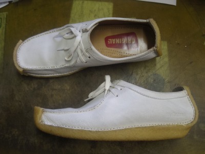 クラークスナタリー　ソール交換例