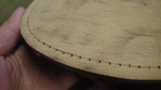 レッドウイングブーツ　ハーフソール例 3-2